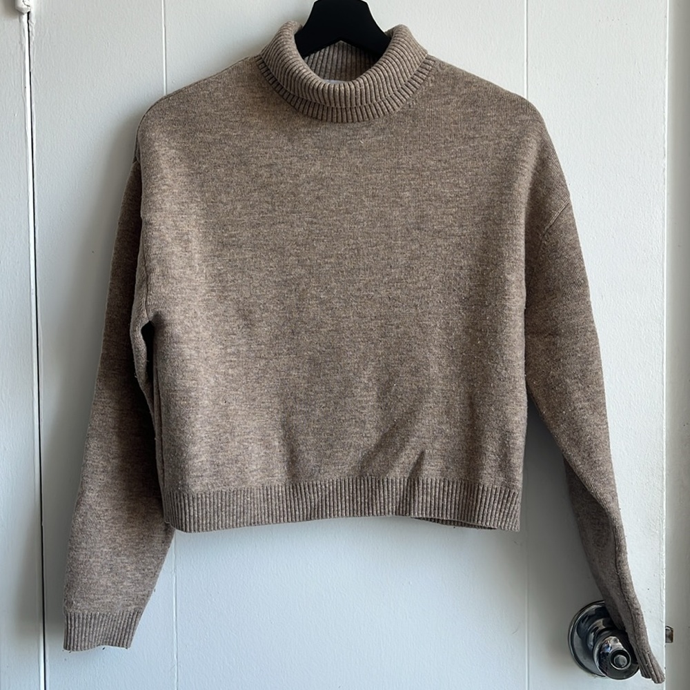 & Other Stories Wool Turtle Neck Sweater